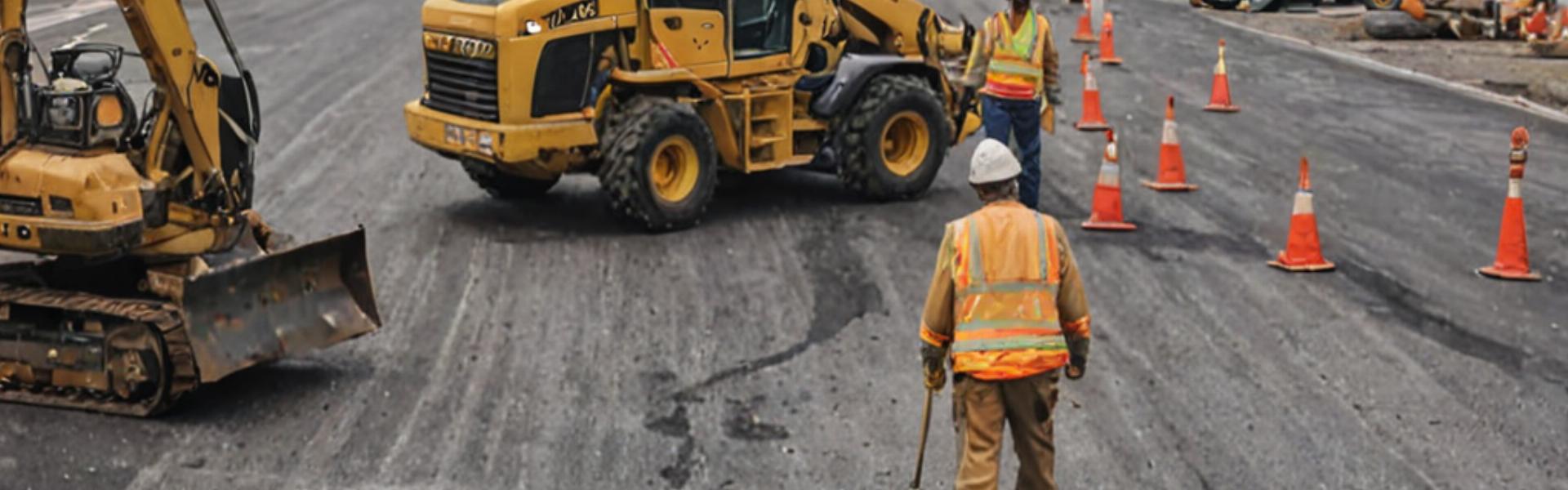 Contact State Highway Dept for professional paving services